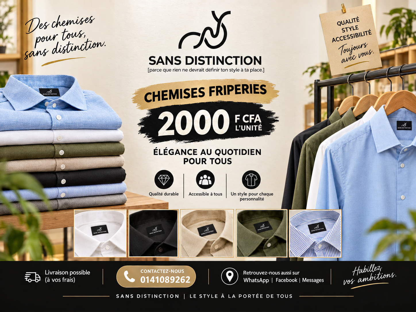 SANS DISTINCTION